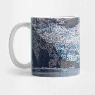 USA. Alaska. Huge Glacier. Mug